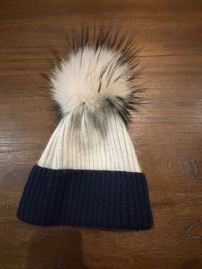 Linda Richards NEW YORK Navy Blue Hat